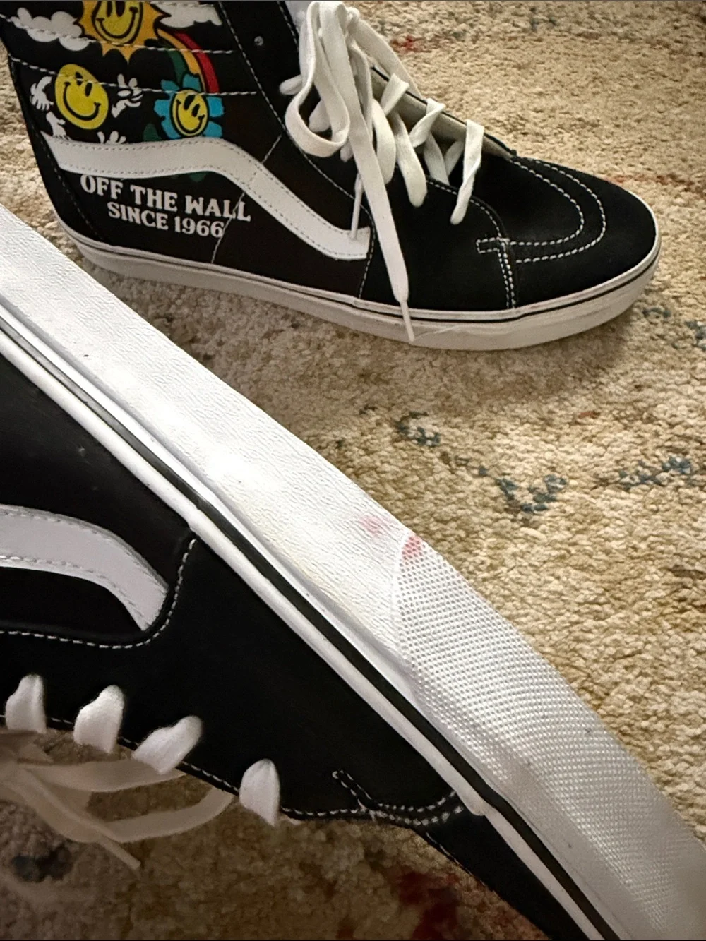 Vans Sk8-Hi Better Day Black & White Skate Shoes